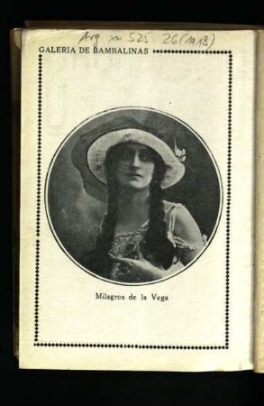 Galería de Bambalinas - Milagros de la Vega