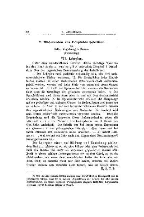 Bilderreden aus Dörpfelds Schriften : (Fortsetzung)