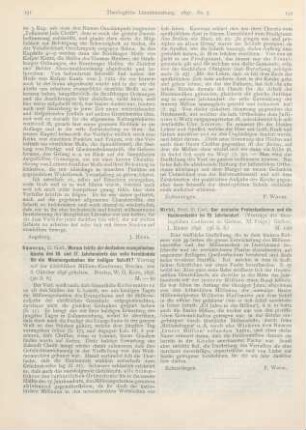 152 [Rezension] Mirbt, Carl, Der deutsche Protestantismus und die Heidenmission im 19. Jahrhundert