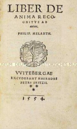 Liber de anima (Buch über die Seele)