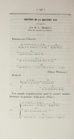 Solution de la question 440.