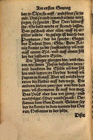 Außlegung der Evangelien
