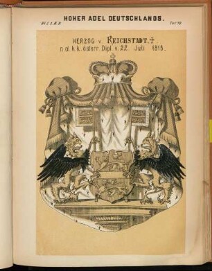 Taf. 79. Herzog v. Reichstadt