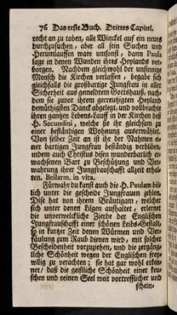 76-86, Fuerwahr du kanst auch die H. Paulam billich ...