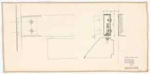 Hochschulbibliothek, Karlsruhe Neubau: Leuchte Fensternischen, 1:1