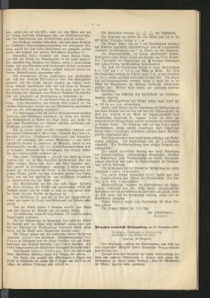 Vierzehnte ordentliche Versammlung am 17. November 1883