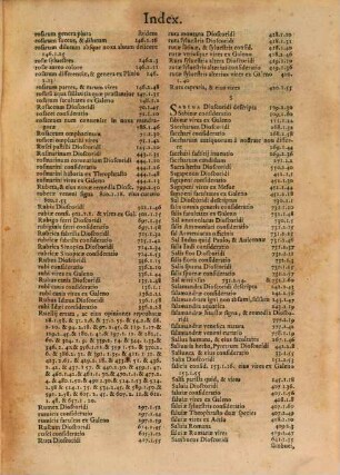 Commentarii in P. Dioscoridis libros de materia medica