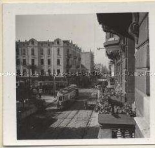 Straßenleben in Lodz