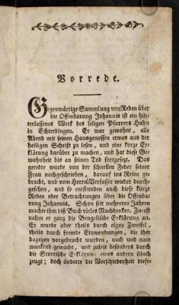 III-VI, Vorwort