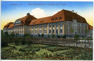 Freiberg. III. Inanterie.-Regiment No. 182 1. Bataillon - Mannschaftsgebäude