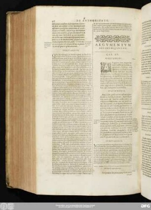 Argumentum Decimumquintum. Cap. XV.