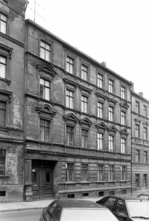Görlitz-Altstadt, Mittelstraße 17. Wohnhaus (um 1880). Straßenansicht