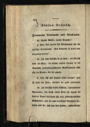 Fünftes Gespräch: Frommann Treumann und Weißmann