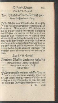Das LVI. Capitel.
