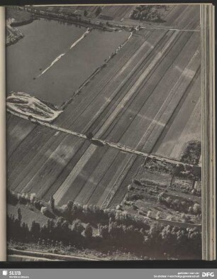 Luftaufnahme im Gelände von Rheingönheim/Ludwigshafen