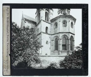 Bamberg, Dom : Westchor, außen