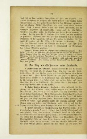 32. Der Sieg des Christentums unter Konstantin