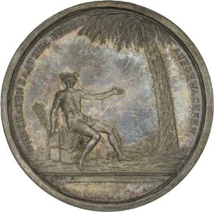 Medaille auf Johann Heinrich Knab aus dem Jahr 1812