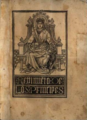Regimiento de los principes