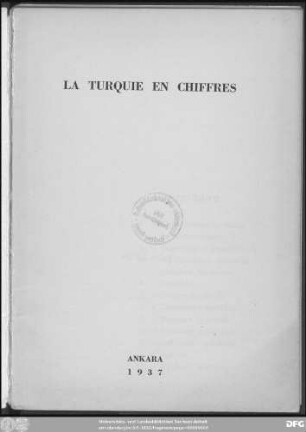 La Turquie en chiffres
