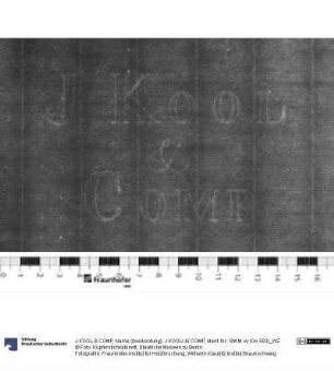 Name (zweikonturig): J KOOL/ &/ COMP
