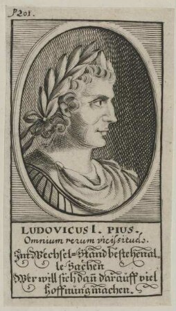 Bildnis des Kaisers Ludwig I.