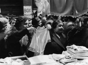 Petticoat Lane Market, London, Großbritannien