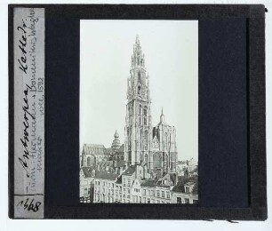 Antwerpen, Liebfrauenkathedrale : Fassade, Turm