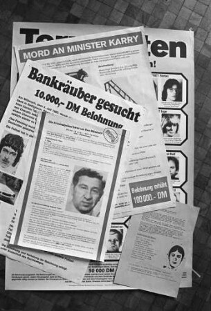 Aussetzung hoher Belohnungen durch Ermittlungsbehörden im Zusammenhang mit der Aufklärung von Kapitalverbrechen