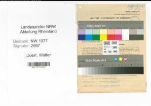 Entnazifizierung Walter Doerr , geb. 05.03.1920 (Polizist)