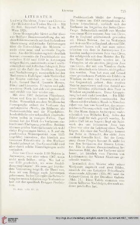 Literatur / [Notizen] / Kunstmarkt