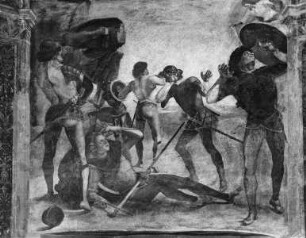 Ausmalung — Bekehrung des Paulus