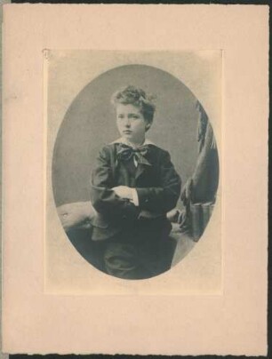 [Bildnis Ferruccio Busoni 11-jährig]