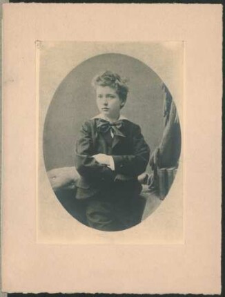 [Bildnis Ferruccio Busoni 11-jährig]