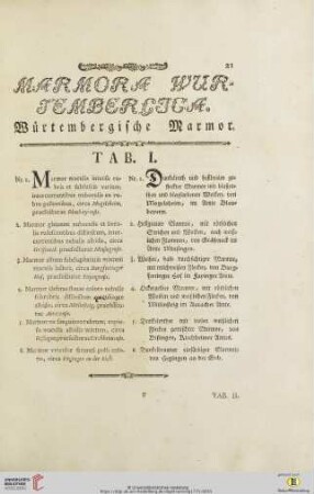 Würtembergische Marmor