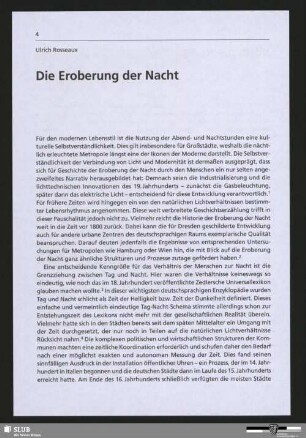 Die Eroberung der Nacht