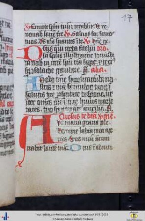 Kleines Marianisches Offizium.