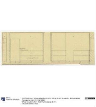 Schülerwohnraum, Ansicht (Auftrag Götsch, Musikheim)