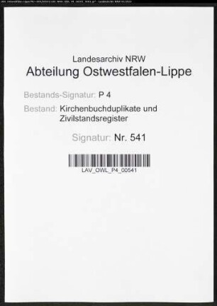 Kirchenbuchduplikat der evangelisch-lutherischen Stadt- und Landgemeinde St.Petri, Kreis Soest (GHT 1864) sowie der evangelisch-lutherischen Militärgemeinde St.Petri, Kreis Soest (GHT 1864). (Gemeinde: Evangelisch-Lutherische Stadt- und Landgemeinde St.Petri)