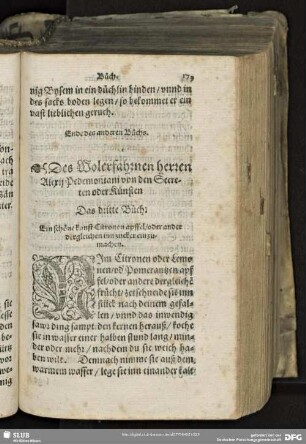 Des Wolerfahrnen herrn Alexij Pedemontani von den Secreten oder Künsten. Das dritte Buch.