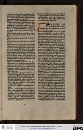 Faber lignarius dicitur non solum que ligna dolat sed generaliter omnis que edificat...