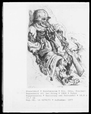 Mappenwerk IV: Der Krieg — Toter Sappenposten