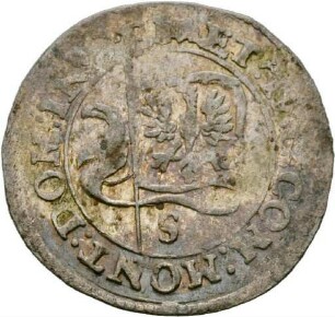 2 Kreuzer des Herzogtums Württemberg aus dem Jahr 1624