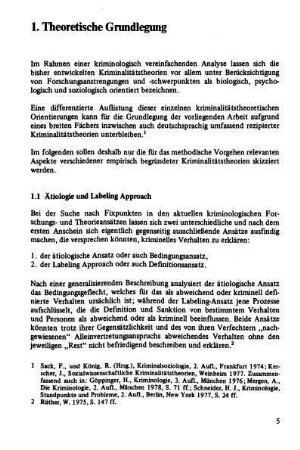 5-58, 1. Theoretische Grundlegung