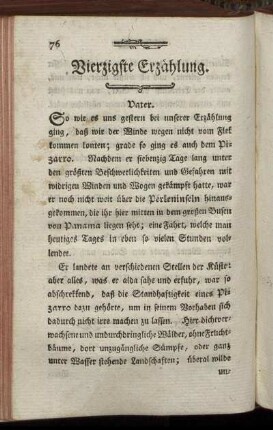 Vierzigste Erzählung.