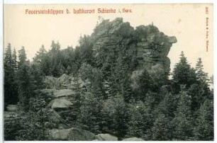 Schierke. Feuersteinklippen