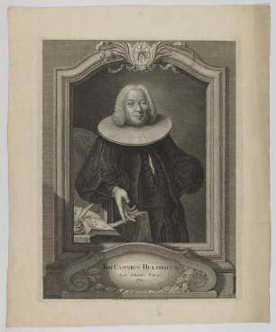 Bildnis des Ioh. Casparus Huldricus