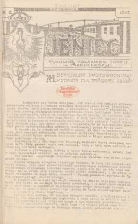 2.1917/18: Jeniec