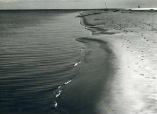 Die Telje, der größte Priel des Elbe-Weser-Watts