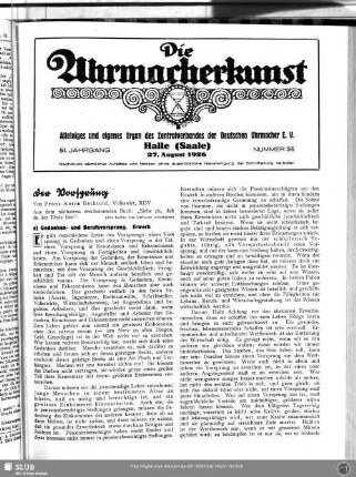 Der Vorsprung